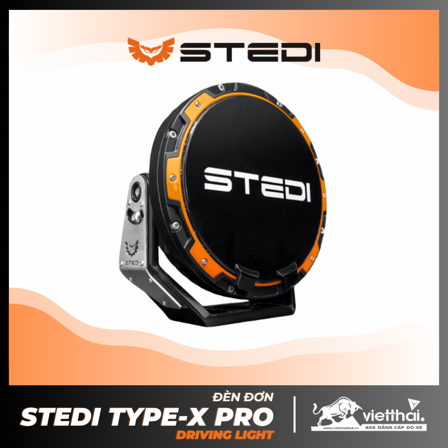 ĐÈN ĐƠN STEDI TYPE-X PRO DRIVING LIGHT